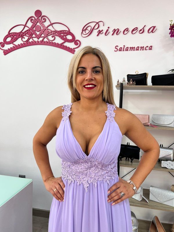 Vestido 50198 - lila - Imagen 4