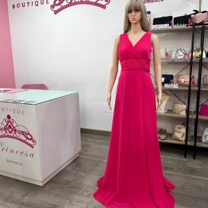 Vestido R1465 - fucsia