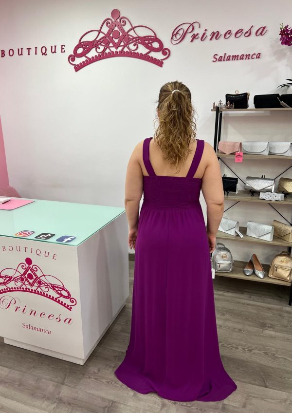 Vestido largo R1465 - buganvilla - Imagen 4