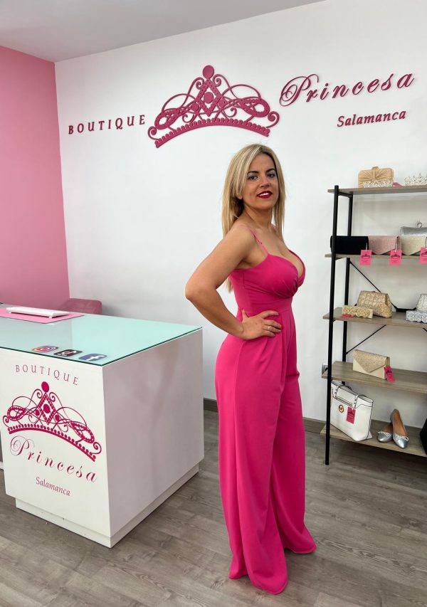 Mono con pata ancha 80689 - rosa - Imagen 2