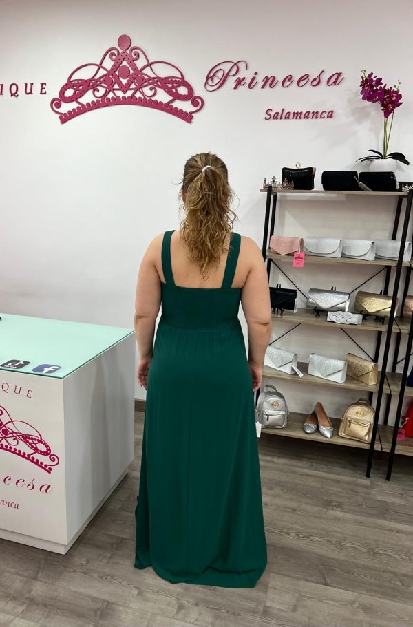 Vestido largo R1465 - verde - Imagen 4