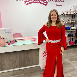 Vestido con mangas FY2017 - rojo