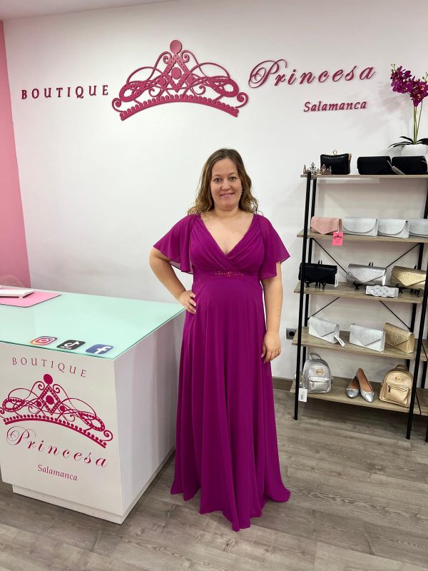 Vestido largo JRE1395 - buganvilla
