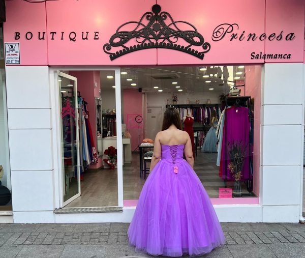 Vestido princesa - lila - Imagen 3