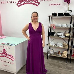 Vestido largo R1465 - buganvilla