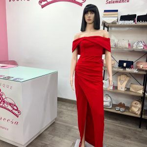 Vestido 23587 - rojo