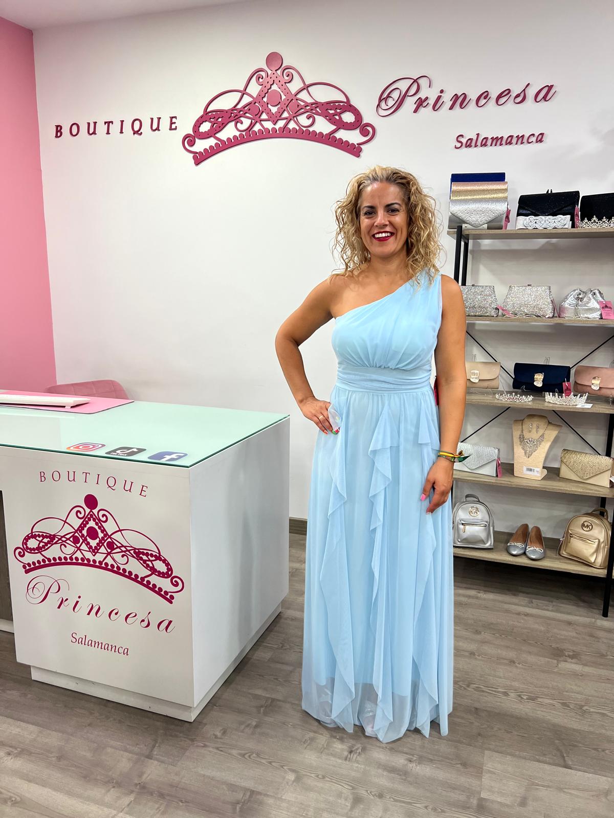 Vestido 20020 - azul celeste