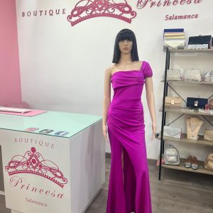 Vestido 13592 - fucsia