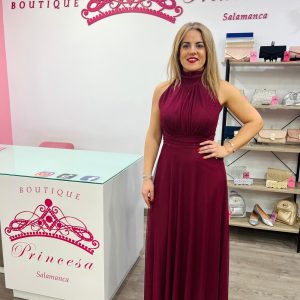 Vestido 200371 - burdeos