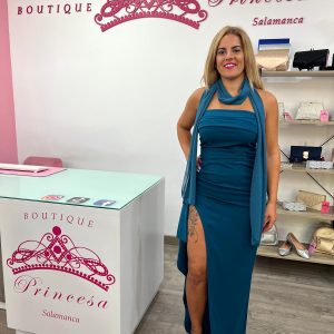 Vestido 24135 - petroleo