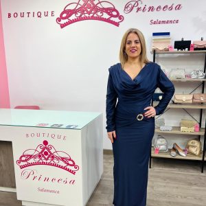 Vestido 25349 - azul marino