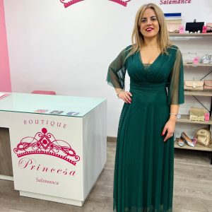 Vestido 20031 - verde botella