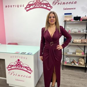 Vestido 43168 - burdeos