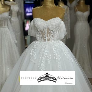Vestido de novia 25100 - blanco