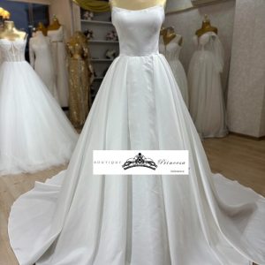 Vestido de novia Bust 25015T - blanco