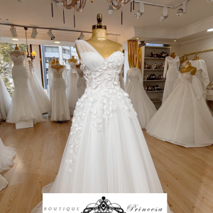 Vestido de novia Bahar - blanco