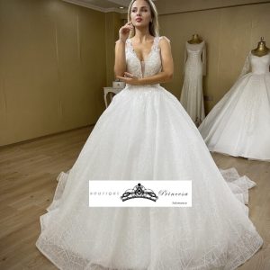 Vestido de novia Glamour - blanco