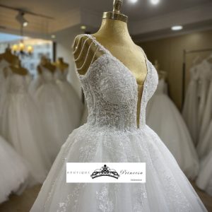 Vestido de novia Hare - blanco
