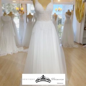 Vestido de novia Merlin - blanco